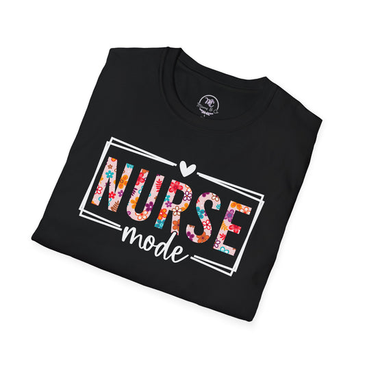 Nurse Mode Floral T-Shirt