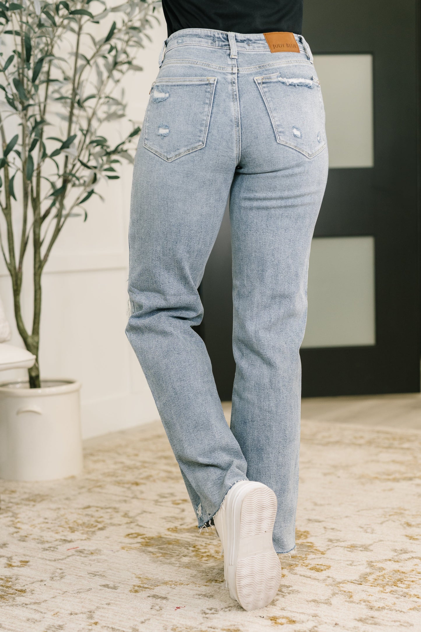 Judy Blue Jade Mid Rise 90's Straight