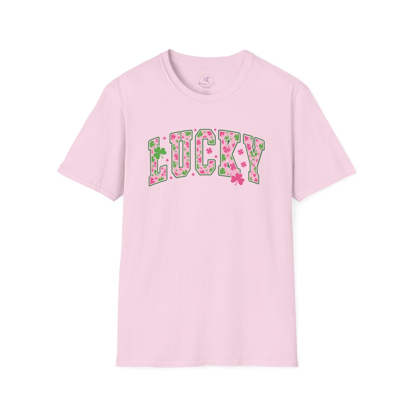 Lucky Floral T-Shirt — Retro Clover St. Patrick’s Day Tee