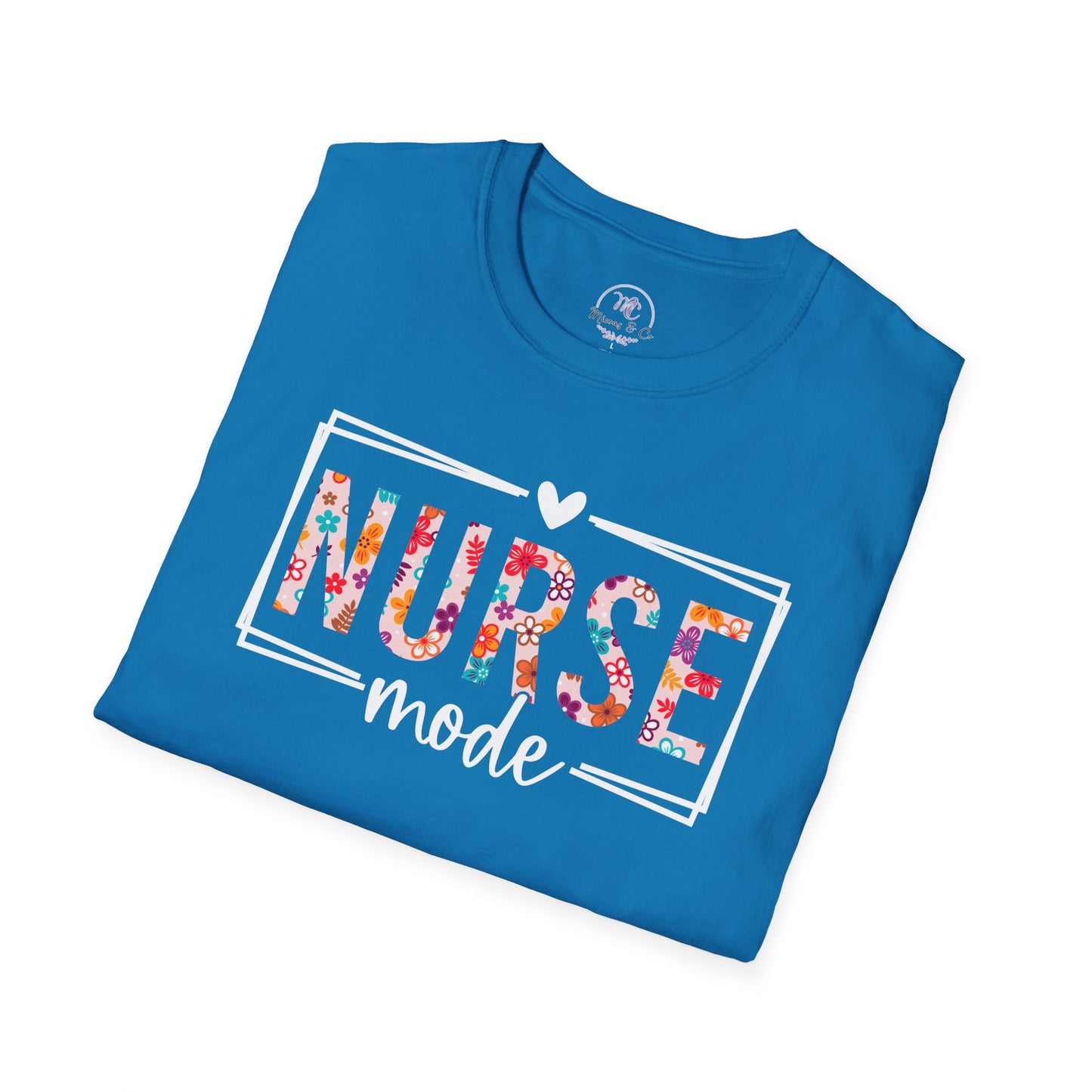 Nurse Mode Floral T-Shirt