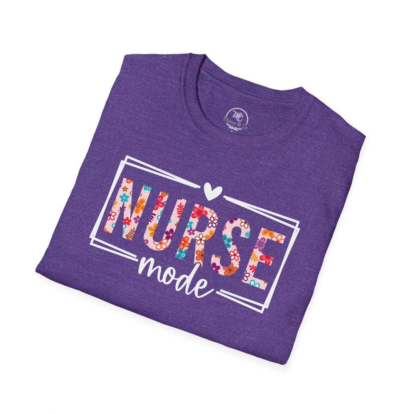 Nurse Mode Floral T-Shirt