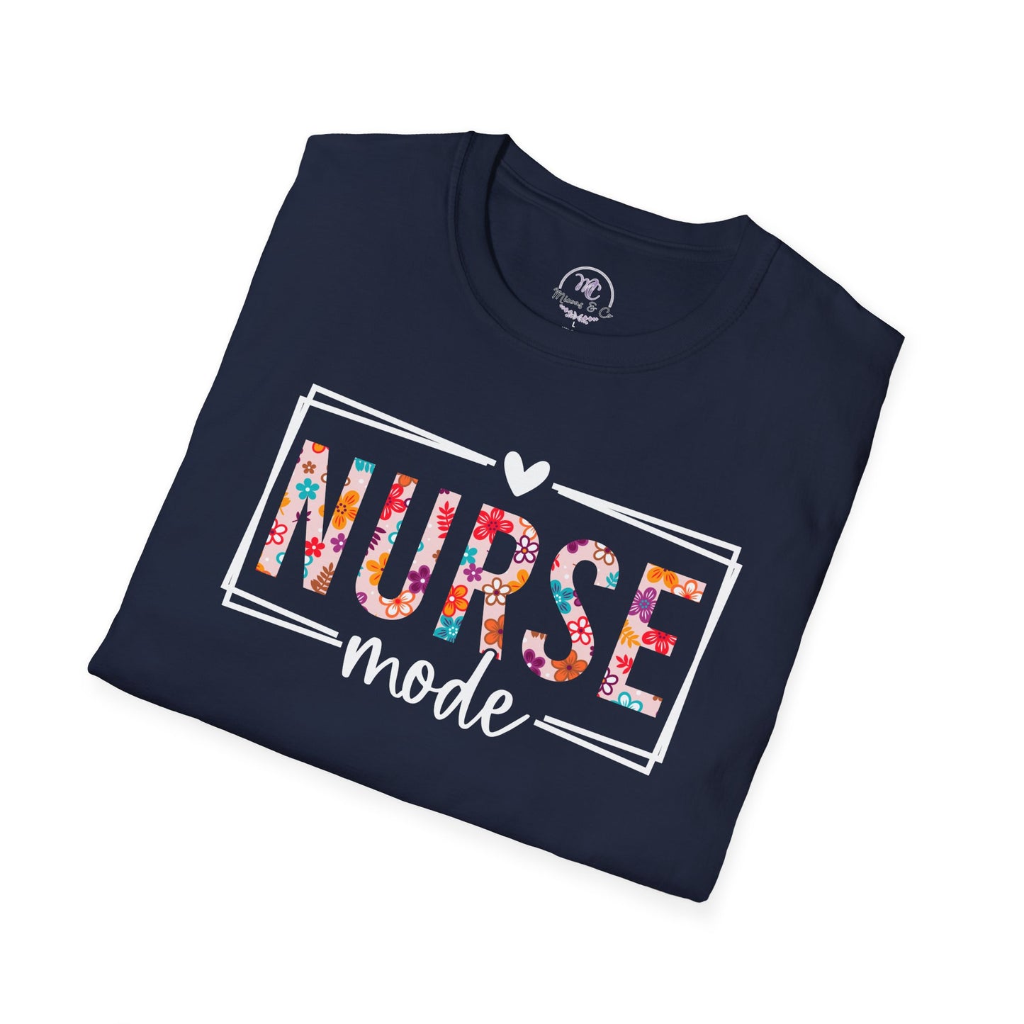 Nurse Mode Floral T-Shirt