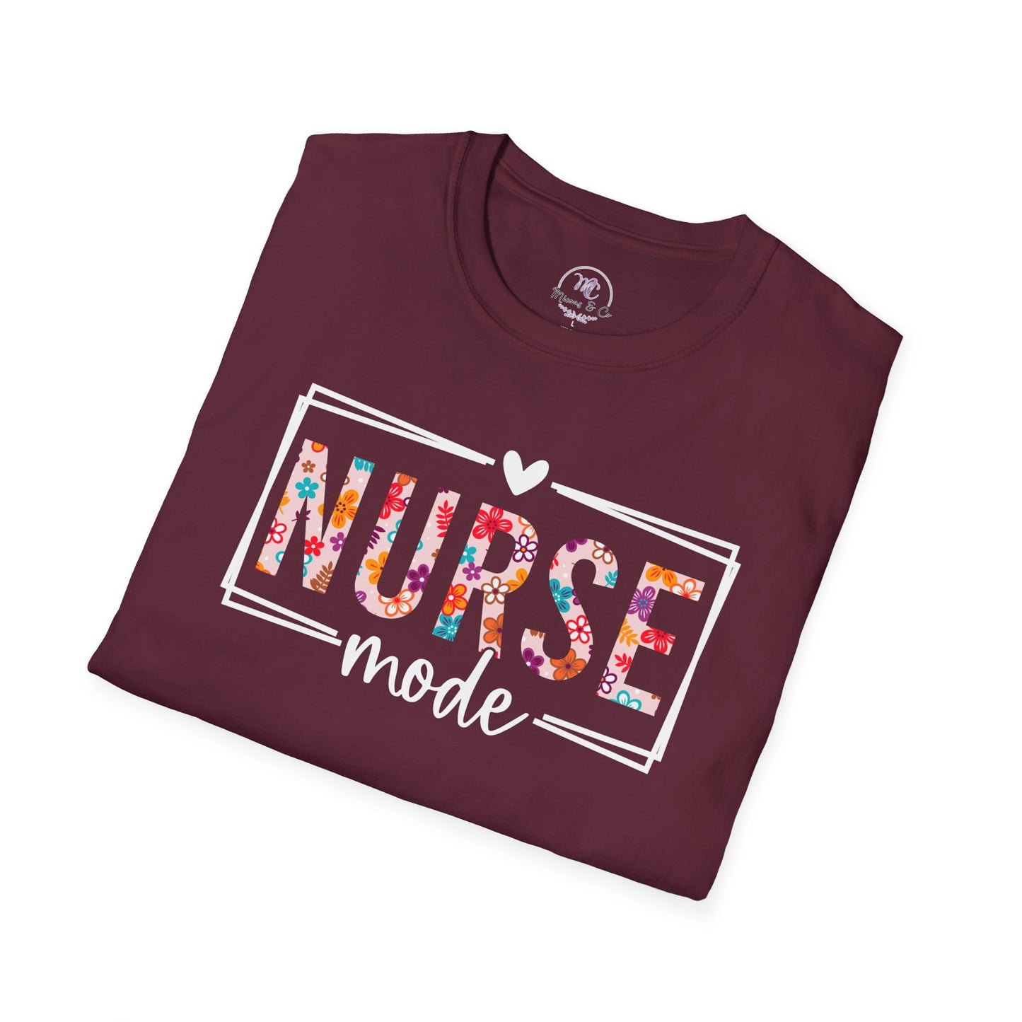 Nurse Mode Floral T-Shirt