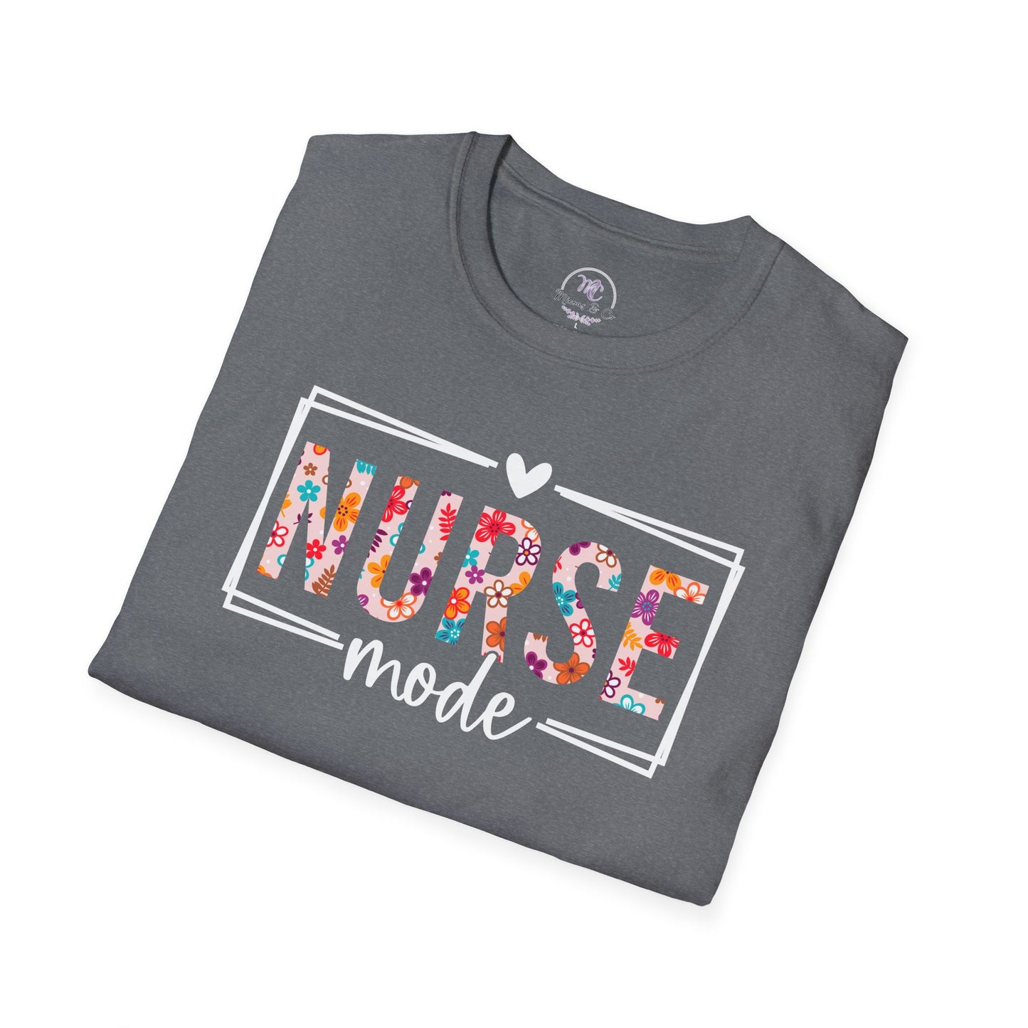 Nurse Mode Floral T-Shirt