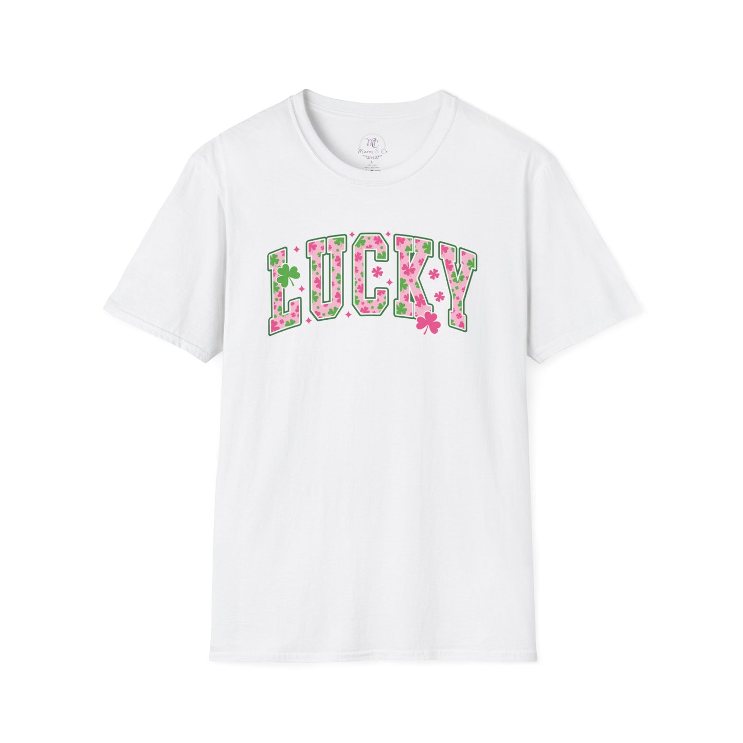 Lucky Floral T-Shirt — Retro Clover St. Patrick’s Day Tee