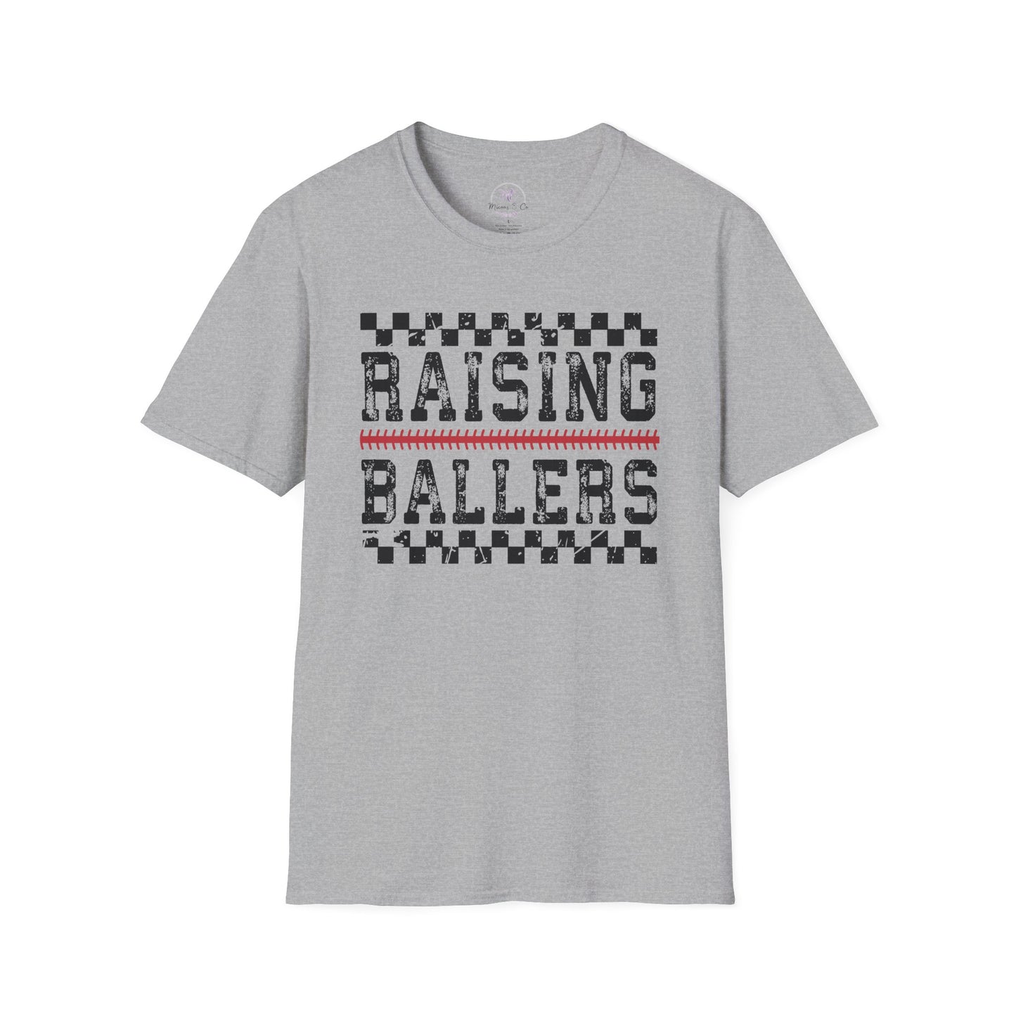 Raising Ballers T-Shirt – Youth Sports Mom/Dad Tee
