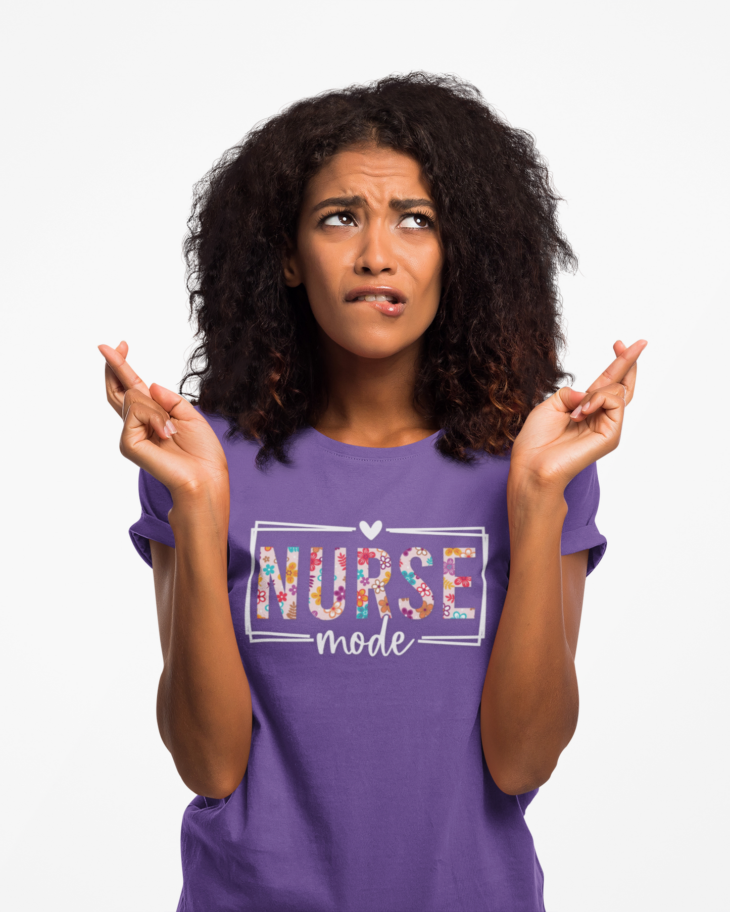 Nurse Mode Floral T-Shirt