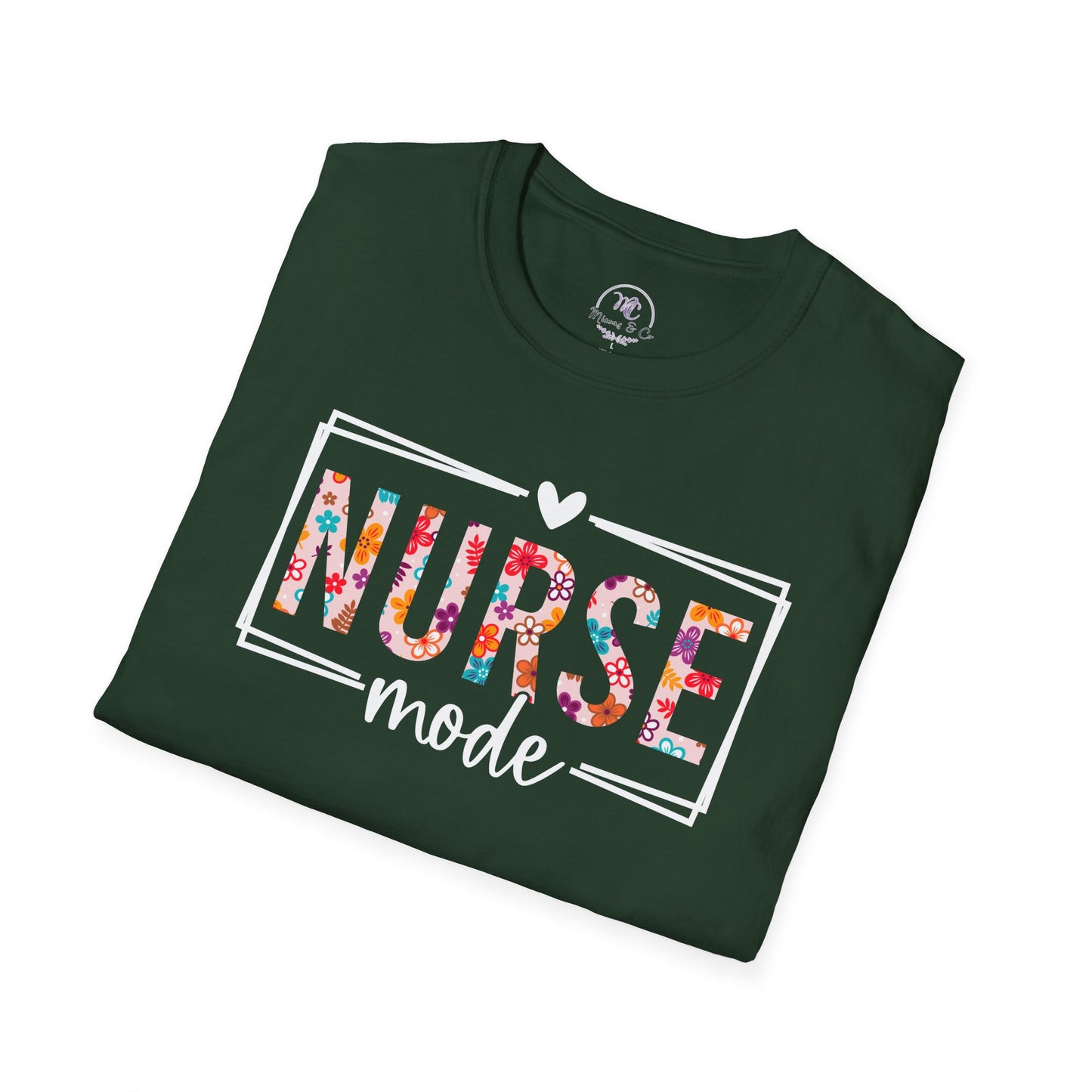 Nurse Mode Floral T-Shirt