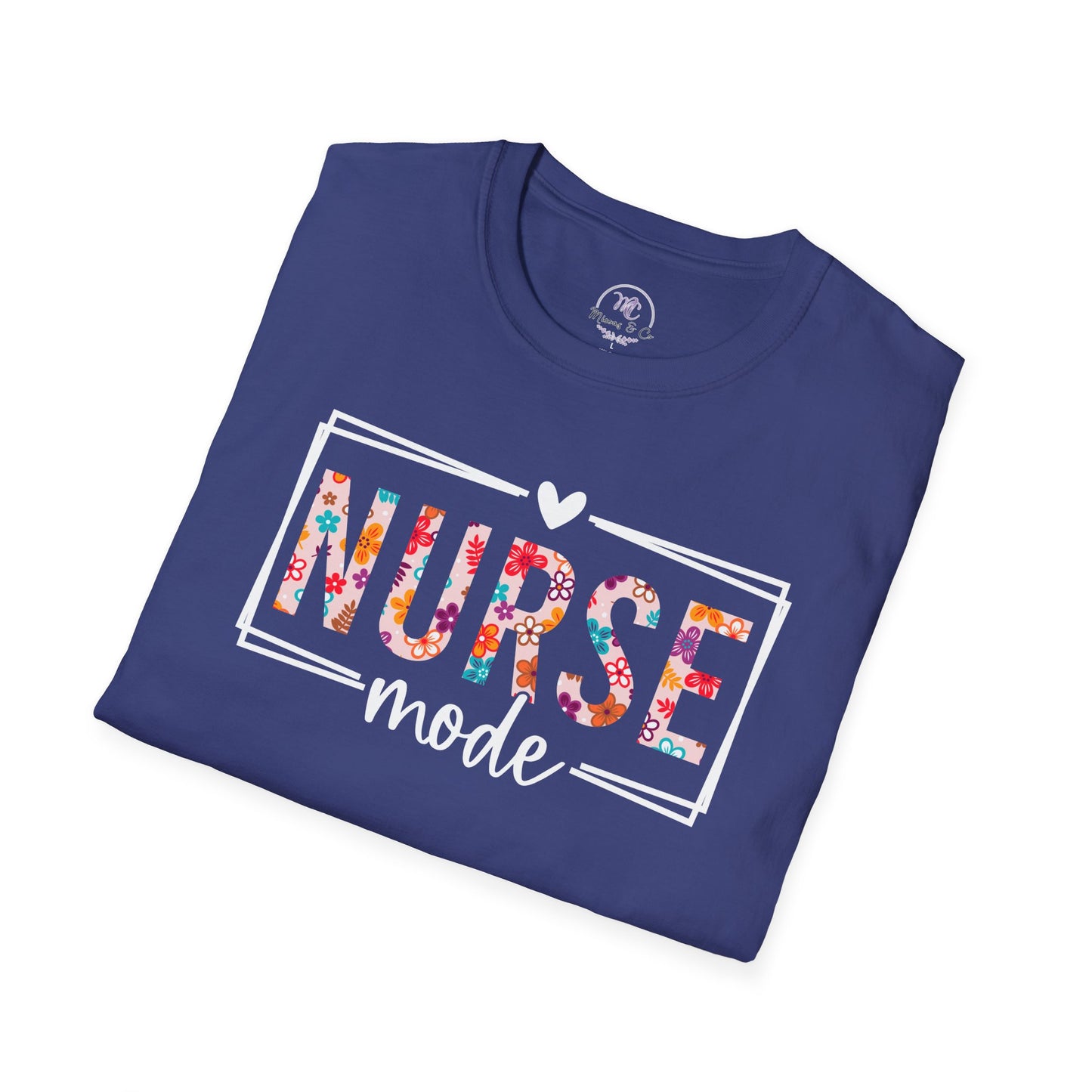 Nurse Mode Floral T-Shirt
