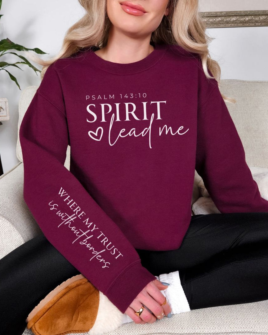 Spirit Lead Me Graphic Sweatshirt in Four Colors