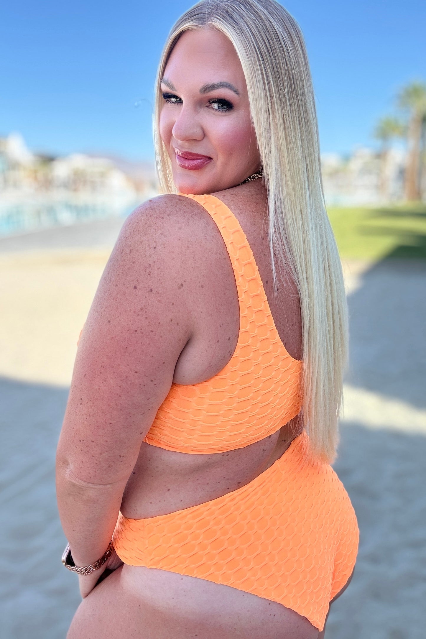 Oh So Orange Swim (Bottoms Only)