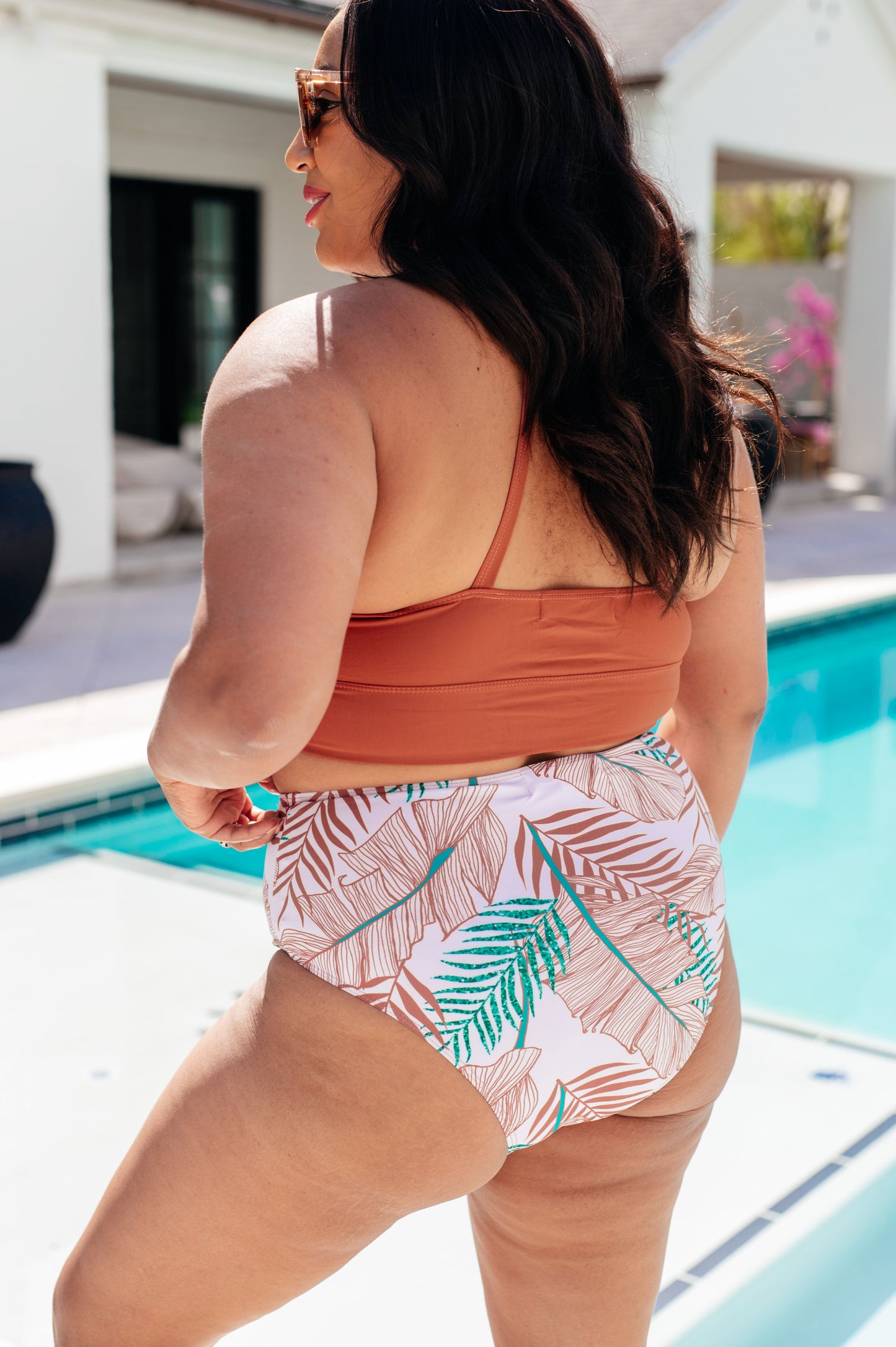 Tahiti Tropical Print Swim (Bottoms Only)
