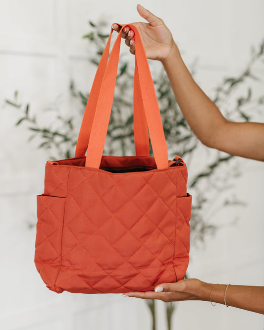 There She Goes Bag in Tomato