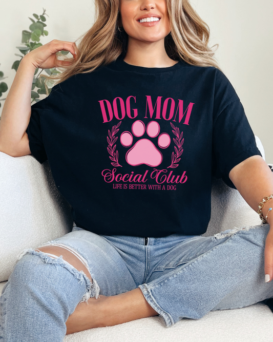 Dog Mom Social Club Graphic Tee