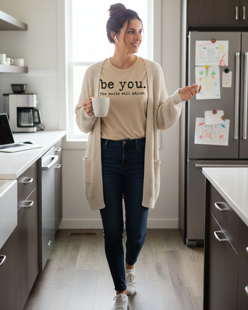 Be You, The World Will Adjust Graphic Tee