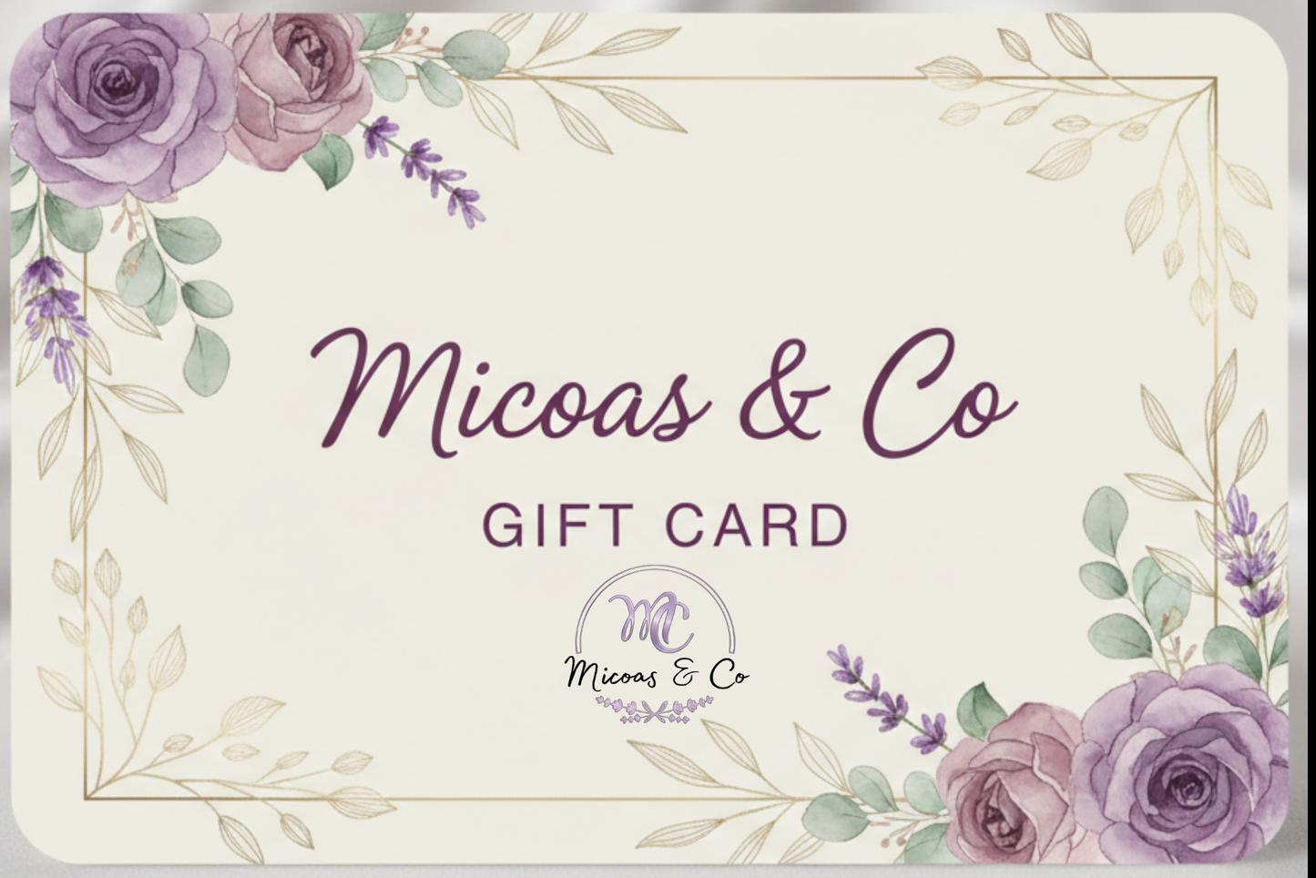Micoas & Co Gift Card