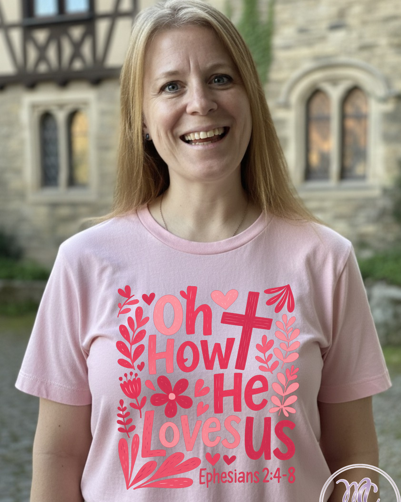 Oh How He Loves Us Christian T-Shirt