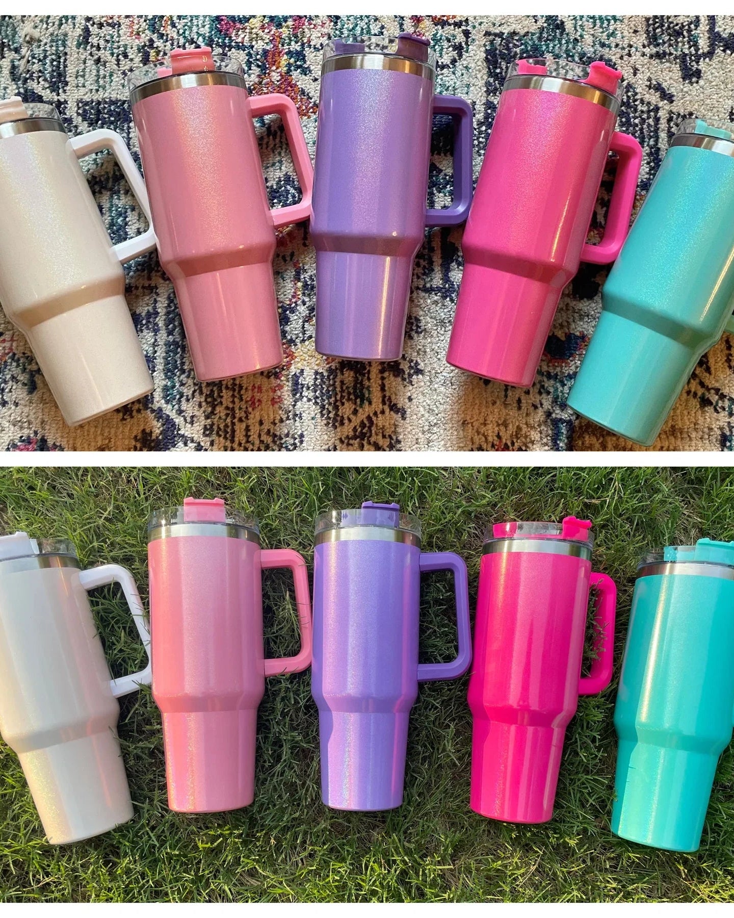 Insulated Shimmer Tumbler in Five Colors