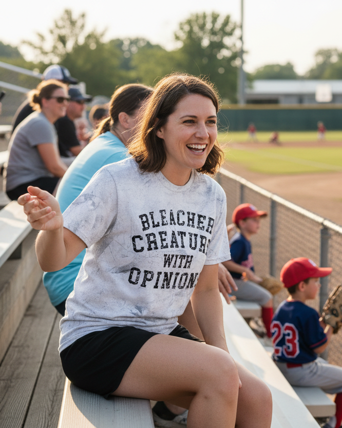 Bleacher Creature With Opinions T-Shirt